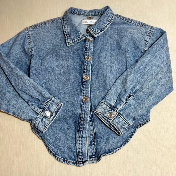 Zara Other - Zara Jean Jacket - Kids 7 Denim